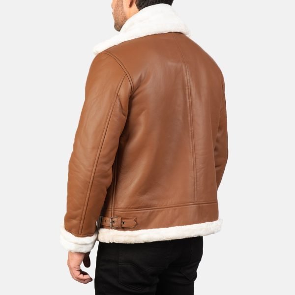 Francis B-3 Brown Leather Jacket