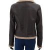 Dark-Brown-Shearling-Jacket