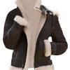 Women-Aviator-Brown-Hooded-Jacket