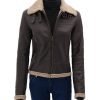 Womens-Dark-Brown-Shearling-Jacket-510x606